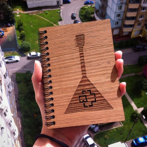 Блокнот из фанеры
