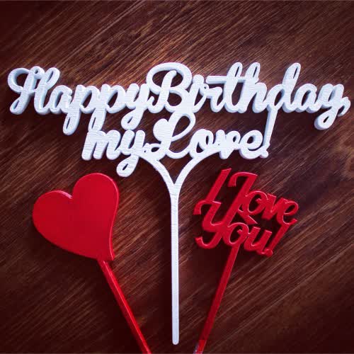 Топпер Happy Birthday